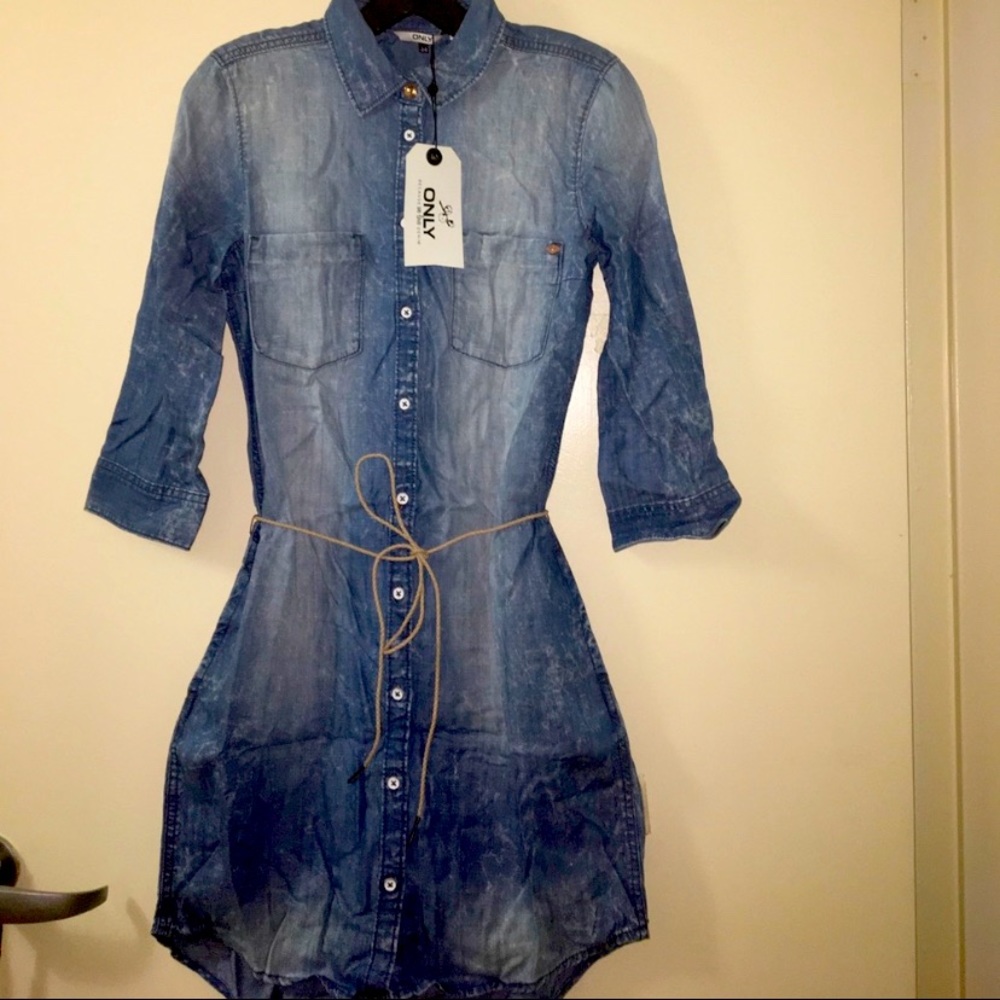 ONLY Denim Dress (S)